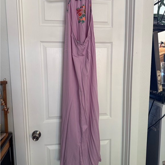 Vanessa Mooney The Fauna Embroidered Halter Dress - Picture 4 of 4